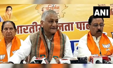 Union Minister and former Army chief General VK Singh (ANI)
