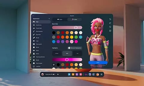 Avatar customisation feature (Photo: IANS)