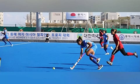 India's Womens Hockey Team (Image: ANI)