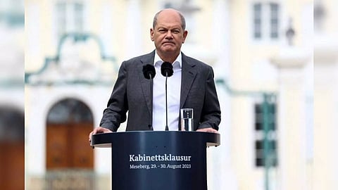 German Chancellor Olaf Scholz (Photo/Reuters)