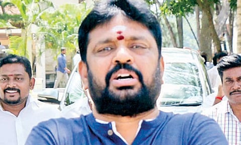 Former T Nagar AIADMK MLA B Sathyanarayanan (Daily Thanthi)