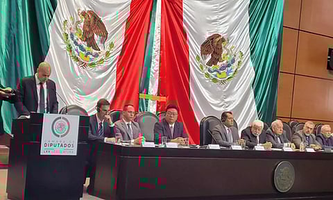 UFO expert presents 'non human' bodies at Mexican Congress: Report