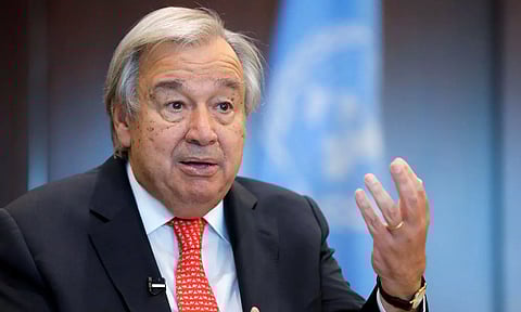 UN Secretary-General Antonio Guterres (Reuters)