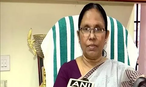 Former Health Minister KK Shailaja (ANI)