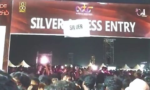 The concert held on Sept 10 saw overcrowd leading to allegations including sexual harassment by ticketholders.