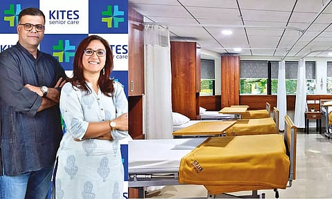 Founders of Kites Senior Care and newly opened chennai center