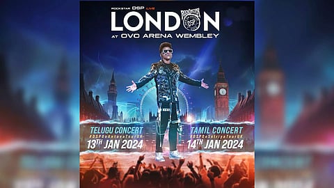 DSP to perform at OVO Arena Wembley Poster (IANS)