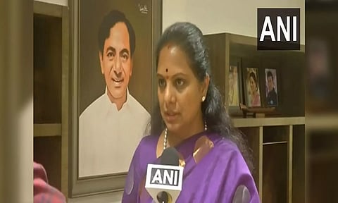 BRS MLC K Kavitha (ANI)