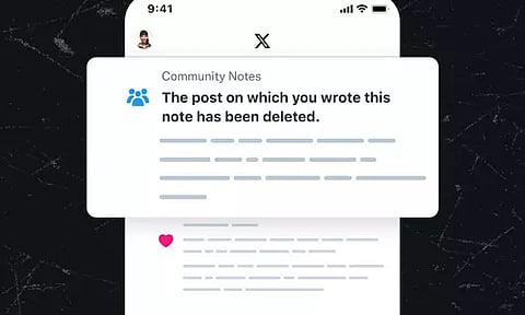 X Community note (Photo: IANS)