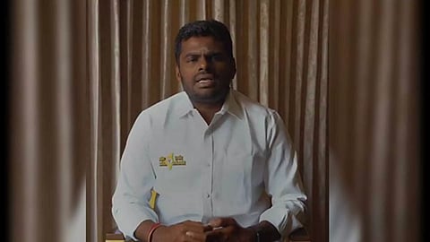 Tamil Nadu BJP president K Annamalai. (Photo/Annamalai/X)