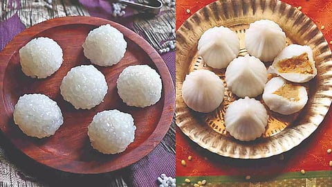 Sago kozhukattai, Carrot Moong dhal Kozhukattai