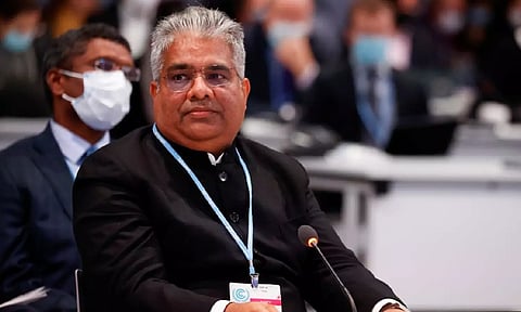 India's Environment Minister Bhupender Yadav (Reuters)