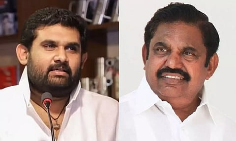 Amar Prasad Reddy; Edappadi K Palaniswami (File)