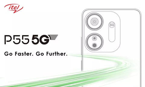 itel P55 5G Mobile (Image: IANS)