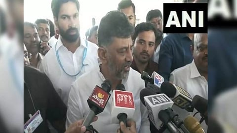 Karnataka Deputy chief minister DK Shivakumar (Photo/ANI)
