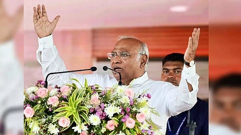 Congress Chief Mallikarjun Kharge (Photo/ANI)
