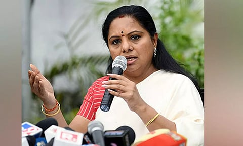 Bharat Rashtra Samithi MLC K Kavitha.