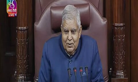 Vice President Jagdeep Dhankhar (Sansad TV)