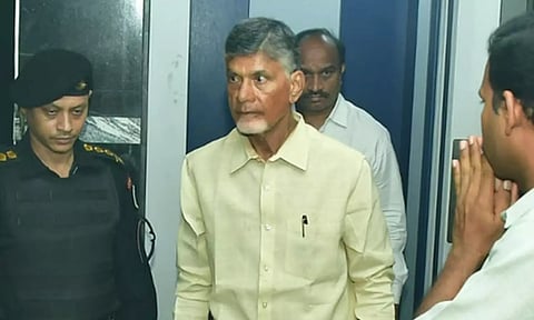  Former Chief Minister N. Chandrababu Naidu (IANS)