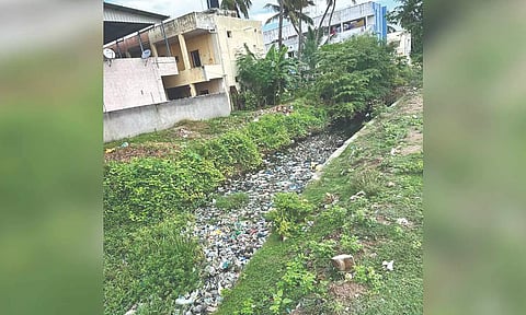 Plastic waste, garbage blocks SWD