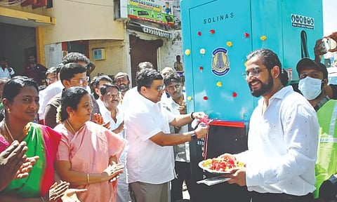 Sewer cleaning robot launched in Madurai