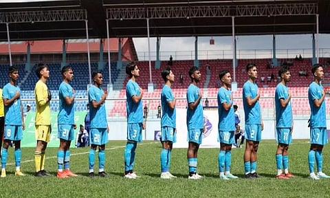 The Indian u19 team