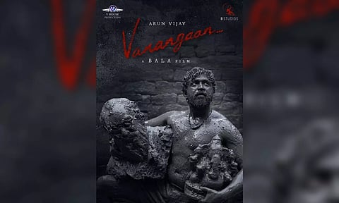 Poster of Bala's 'Vanangaan' (X/@arunvijayno1)