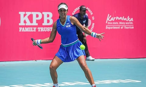Ankita Raina. (ITF Women's Open)