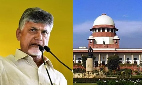 Chandrababu Naidu; Supreme Court of India (File)
