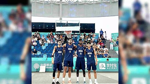 India wins over Malaysia (Photo: X/@BFI_basketball)