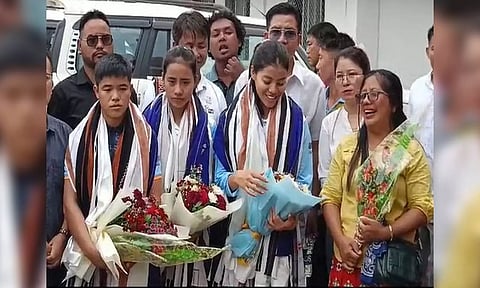 Nyeman Wangsu, Onilu Tega and Mepung Lamgu (ANI)