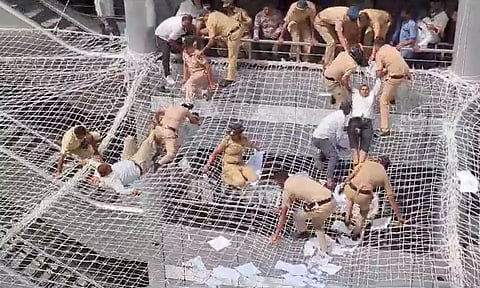 Visuals from the spot (PTI)