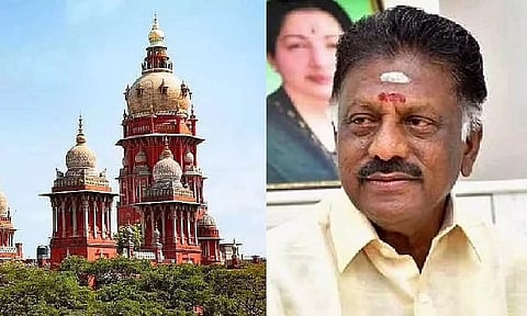  Madras High Court; O Panneerselvam