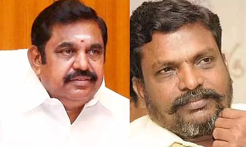 Edappadi K Palaniswami; Thol Thirumavalavan