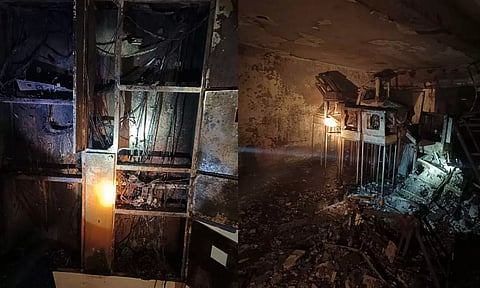 The fire was brought under control within an hour. (ANI)