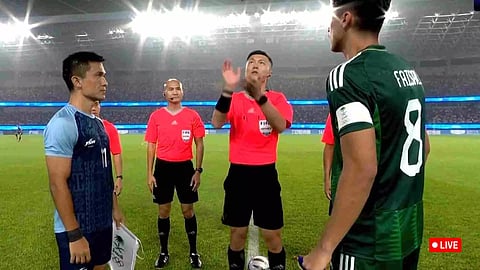 India vs Saudi Arabia Round of 16 (Screengrab)