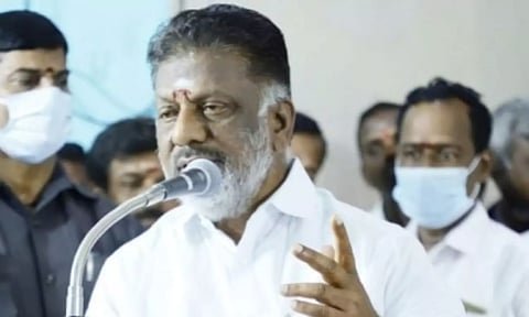 O Panneerselvam (IANS)