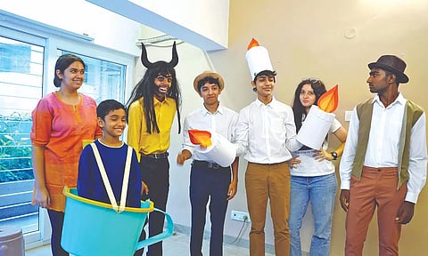 During the rehearsals