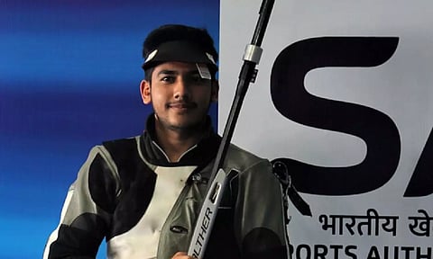  Indian shooter Aishwary Pratap Singh Tomar