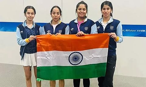 Indian squash team