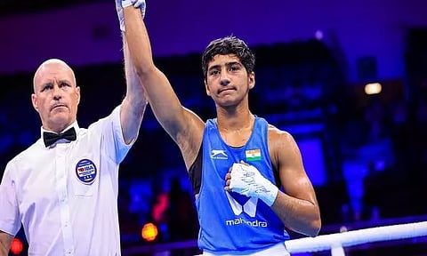 Preeti celebrating her win. (Photo- BFI Media)