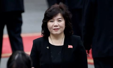  North Korean Foreign Minister Choe Son-hui