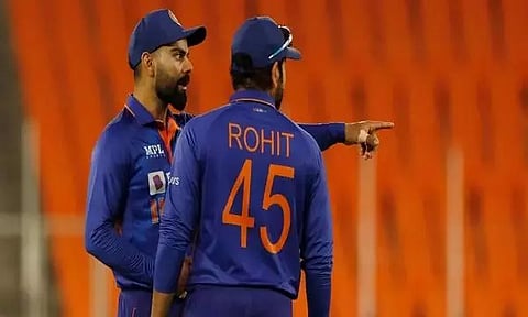 Virat Kohli and Rohit Sharma