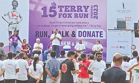 15th Terry Fox run event