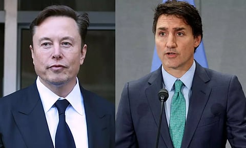 Elon Musk; Justin Trudeau (IANS)