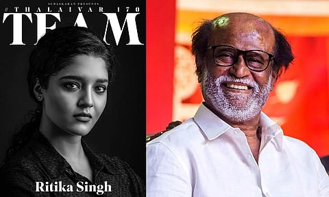Ritika Singh; Rajinkanth (File)