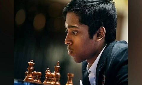 R Praggnanandhaa (Image: ANI)