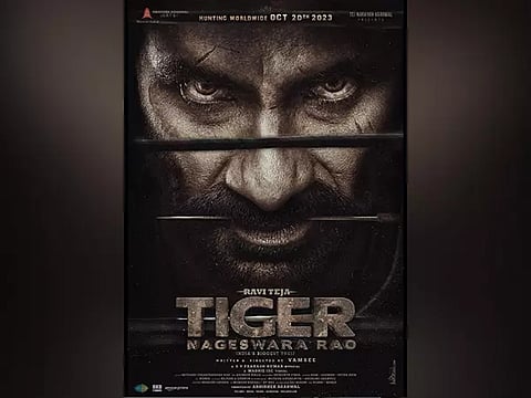 Tiger Nageswara Rao poster (Image source: Instagram)