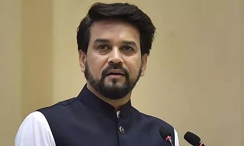 Union Sports Minister Anurag Thakur