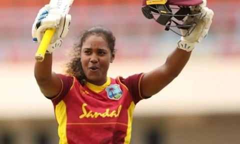West Indies captain Hayley Mathews.